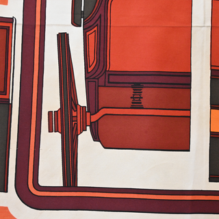 Les Coupés Silk Scarf by Françoise de La Perrière