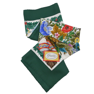 V. Accornero Winter Wonderland Silk Scarf