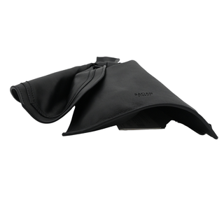 Mi_Miser Black Lamb Leather Knot Handle Bag