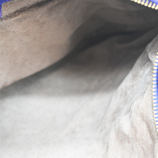 Intrecciato Purple Leather Hobo Bag