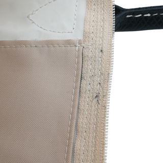 Le Pliage Beige & Black Logo Nylon Shopping Tote Bag