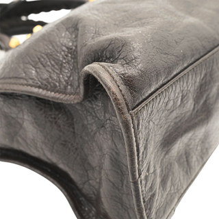 Giant City Brown Leather Shoulder Bag