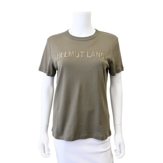 Olive Logo Graphic Crewneck Top
