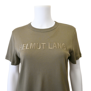 Olive Logo Graphic Crewneck Top