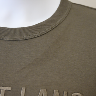 Olive Logo Graphic Crewneck Top