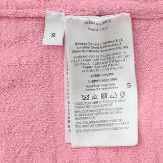 Pink Textured Terry Cloth Jacket