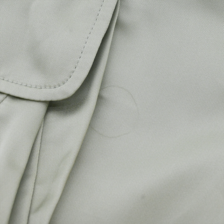 Sage Green FF Buckle Satin Cargo Pants