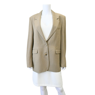 Pinstripe Oversized Blazer