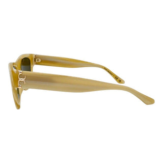 Beige Rectangular Sunglasses TY7186U