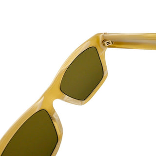 Beige Rectangular Sunglasses TY7186U