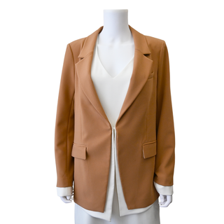 The Kelly Camel & Ivory Blazer