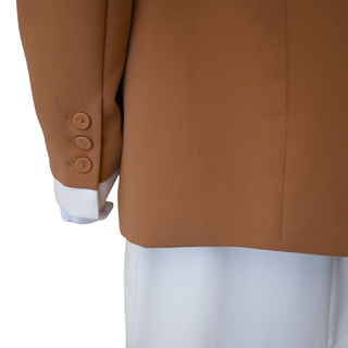 The Kelly Camel & Ivory Blazer
