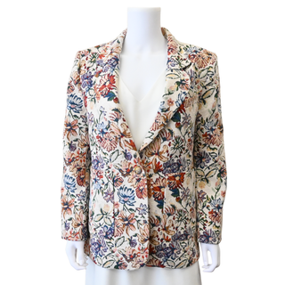 Miro Brocade Floral Tapestry Blazer