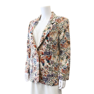 Miro Brocade Floral Tapestry Blazer