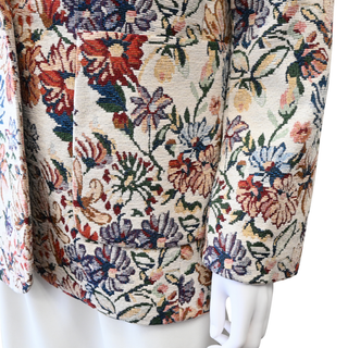 Miro Brocade Floral Tapestry Blazer