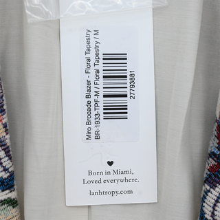 Miro Brocade Floral Tapestry Blazer