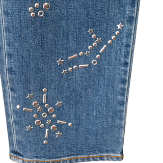 The Boyfriend Jean Stellaris Embellished Jeans