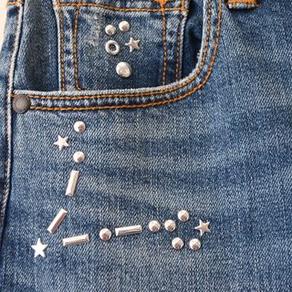The Boyfriend Jean Stellaris Embellished Jeans