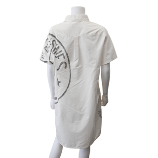 L'Union Fait La Force Graphic Shirt Dress