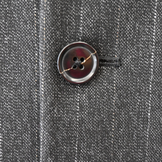 Grey Pinstripe Suiting Dress