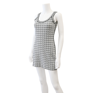 FF Monogram Knit Mini Dress
