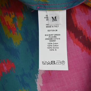 Piazza Multicolor Ikat Print Shirt Dress