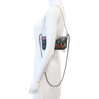 Rock Mini Humberto Graffiti Leather Bag