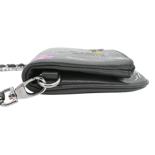Rock Mini Humberto Graffiti Leather Bag