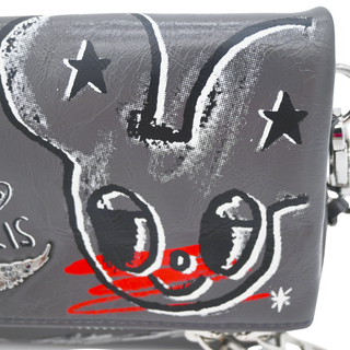 Rock Mini Humberto Graffiti Leather Bag