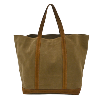 Le Cabas Colorblock Suede Large Tote Bag