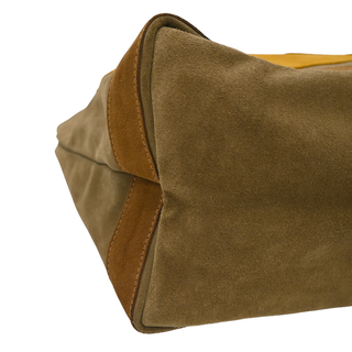 Le Cabas Colorblock Suede Large Tote Bag