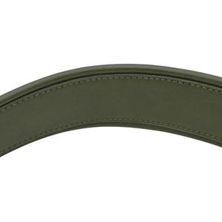 Olive Green Beaded Flap Shoulder Bag