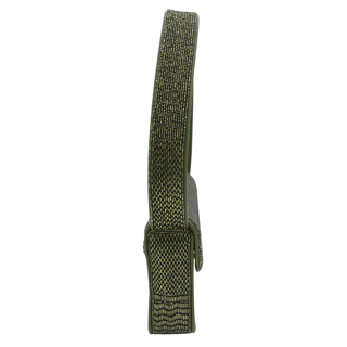 Olive Green Beaded Flap Shoulder Bag