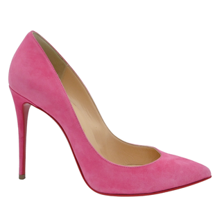 Pigalle Pink Suede Pumps