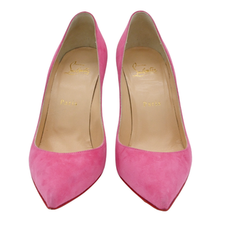 Pigalle Pink Suede Pumps