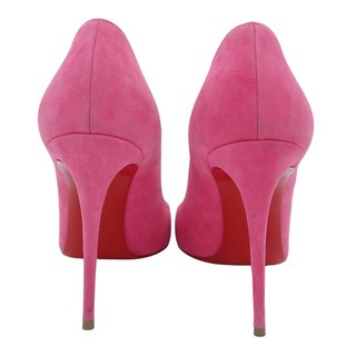Pigalle Pink Suede Pumps