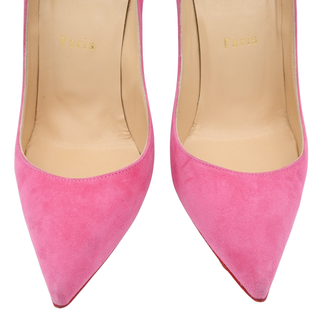 Pigalle Pink Suede Pumps