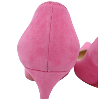Pigalle Pink Suede Pumps