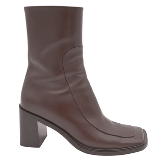 Brown Leather Ankle Boots