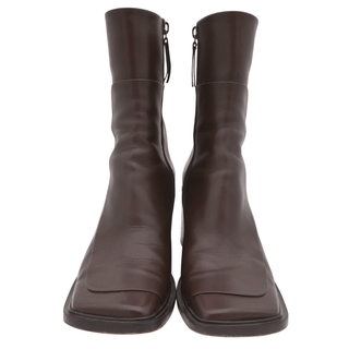 Brown Leather Ankle Boots