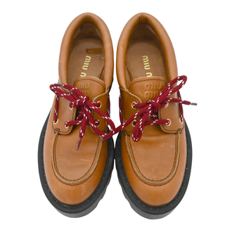 Leather Platform Boat Shoes