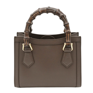 Dark Taupe Diana Small Tote Bag