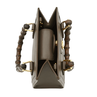 Dark Taupe Diana Small Tote Bag