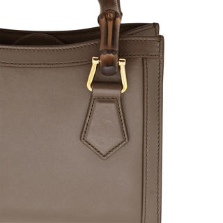 Dark Taupe Diana Small Tote Bag