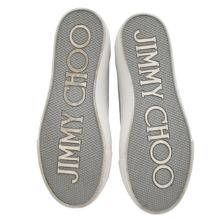 Palma Silver Glitter Logo Platform Sneakers
