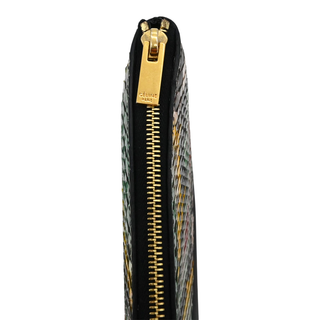 Solo Multicolor Snakeskin & Leather Clutch