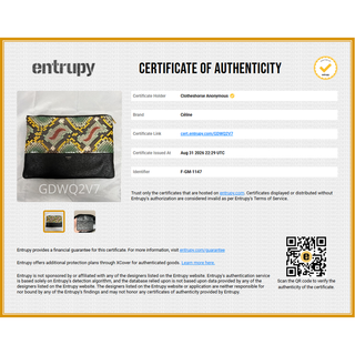 Solo Multicolor Snakeskin & Leather Clutch