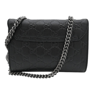 Black Guccissima Emily Mini Bag
