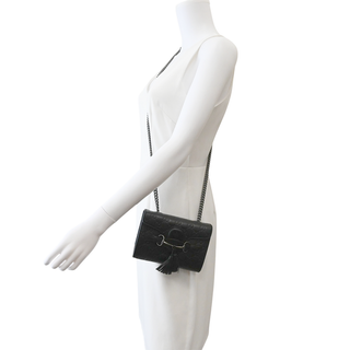 Black Guccissima Emily Mini Bag