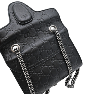 Black Guccissima Emily Mini Bag
